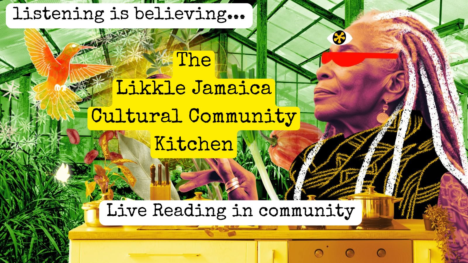 Fund 'The Likkle Jamaica Cultural Comm. Kitchen' Audio Story